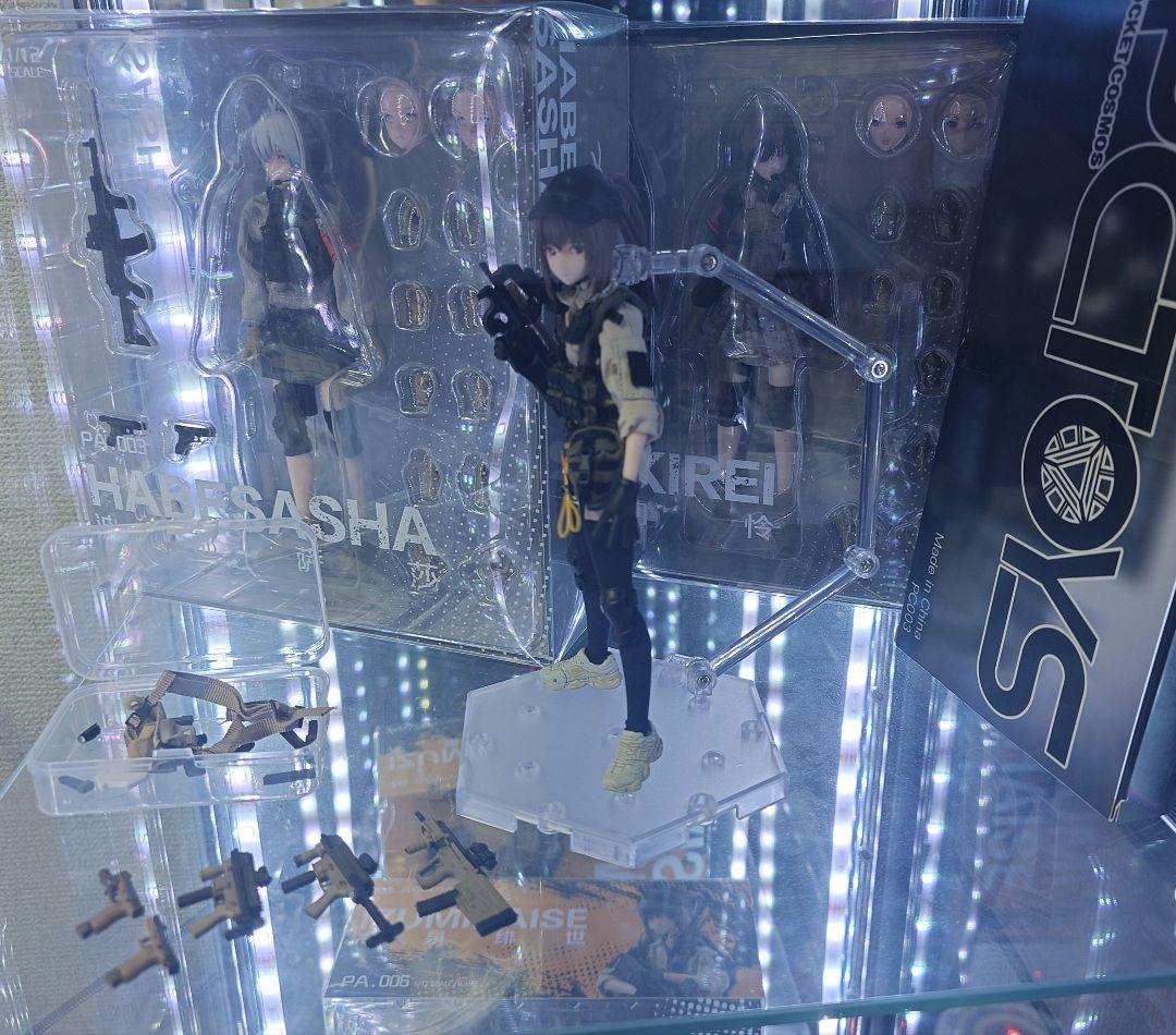 1/12 HASUKI 波部/卯月/冷泉ラック・武器セット