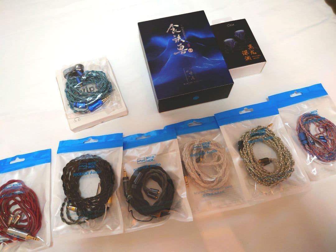 nicehck イヤホン,mmcxリケーブル まとめ売り