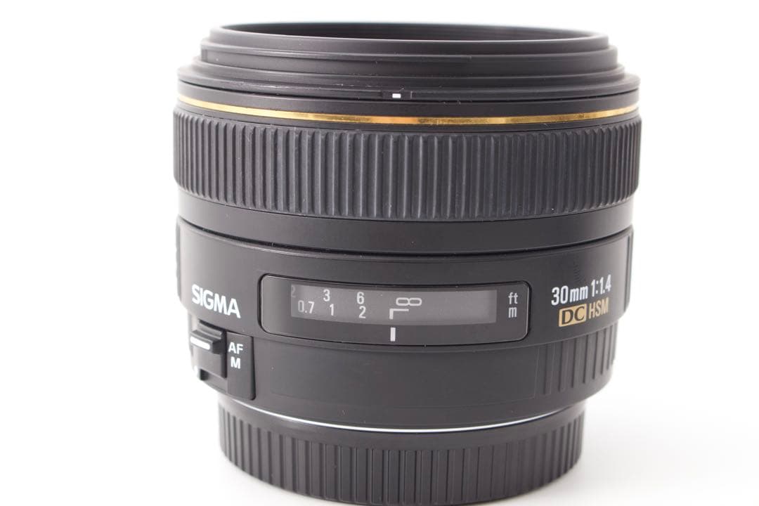 SIGMA 30mm F1.4 EX DC HSM キャノン用　単焦点　美品