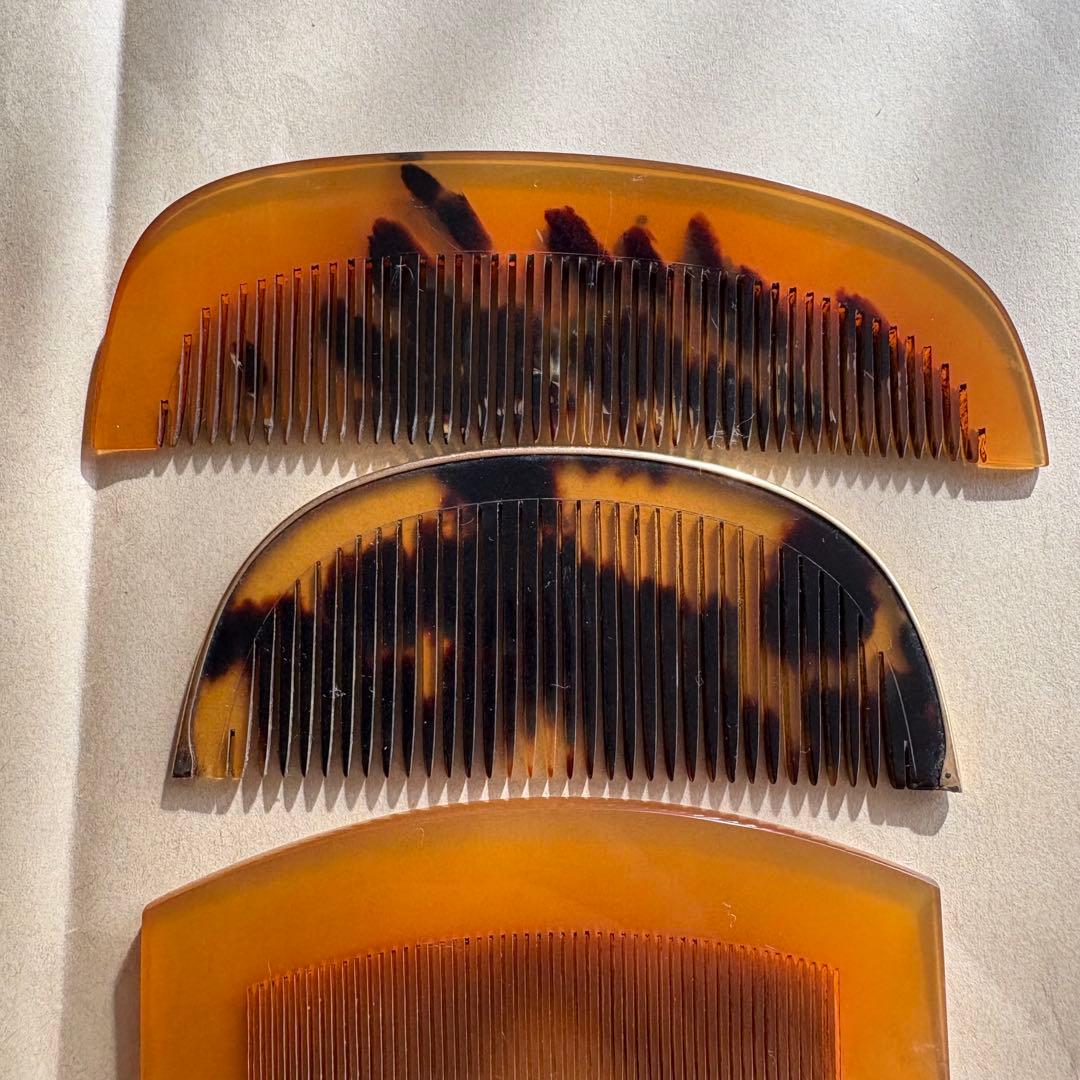 本べっ甲　べっ甲 かんざし 髪飾り 鼈甲 櫛　折り鶴　着物　19点まとめ売り