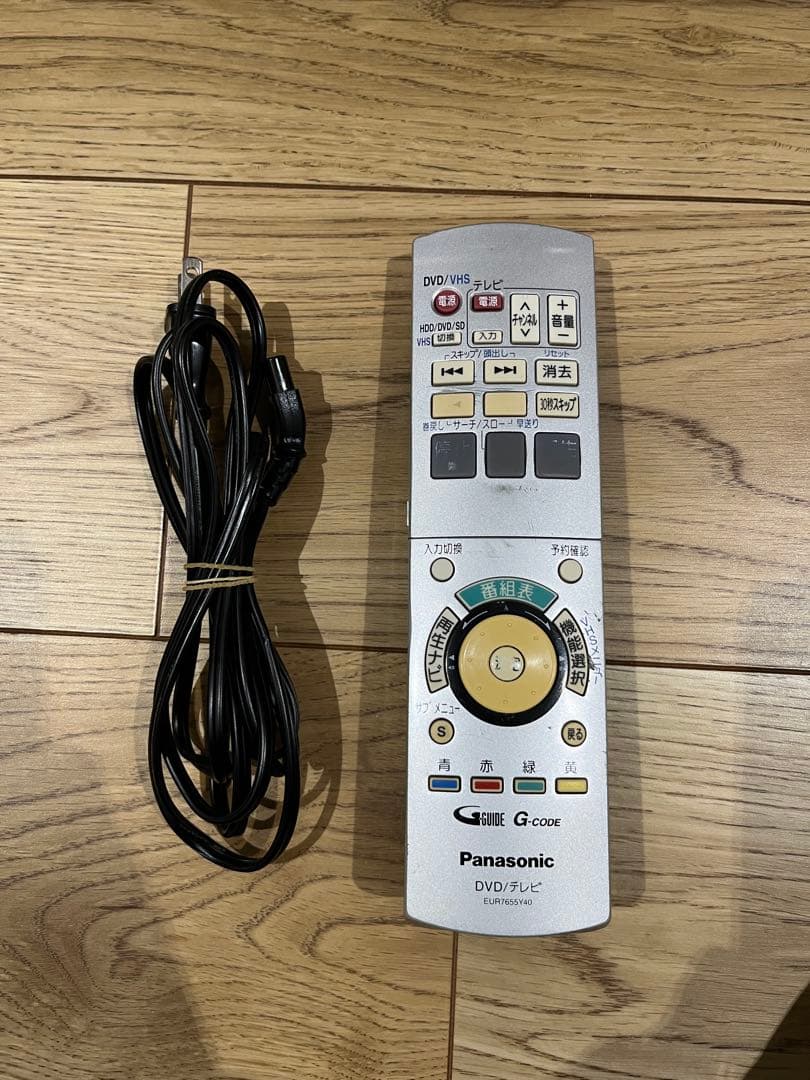 動作品 パナソニック DMR-EH73V HDD内蔵VHS一体型DVDレコーダー
