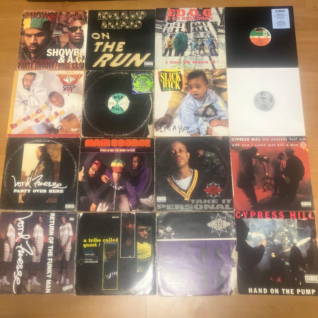 90'sHIPHOP CLASSICレアUSオリジナル12inc 16枚set