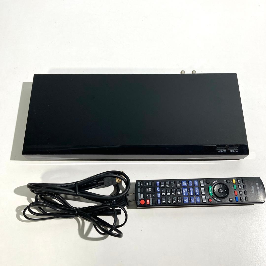 【美品】パナソニック 1TB 2番組同時録画対応ブルーレイレコーダー 動作品