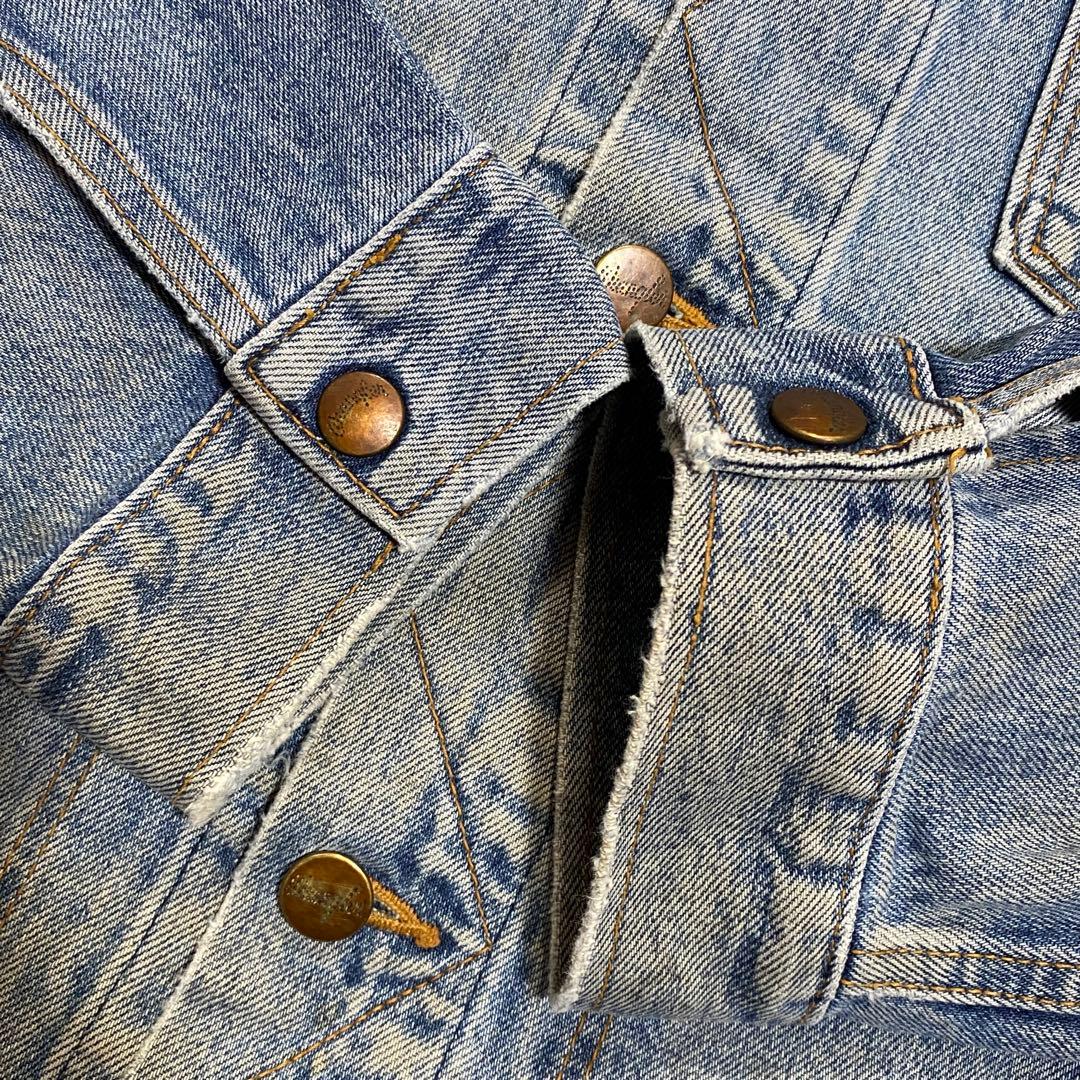 美品 90s ラングラー wrangler ジージャン デニムジャケット L