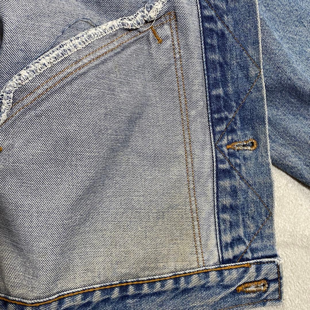 美品 90s ラングラー wrangler ジージャン デニムジャケット L