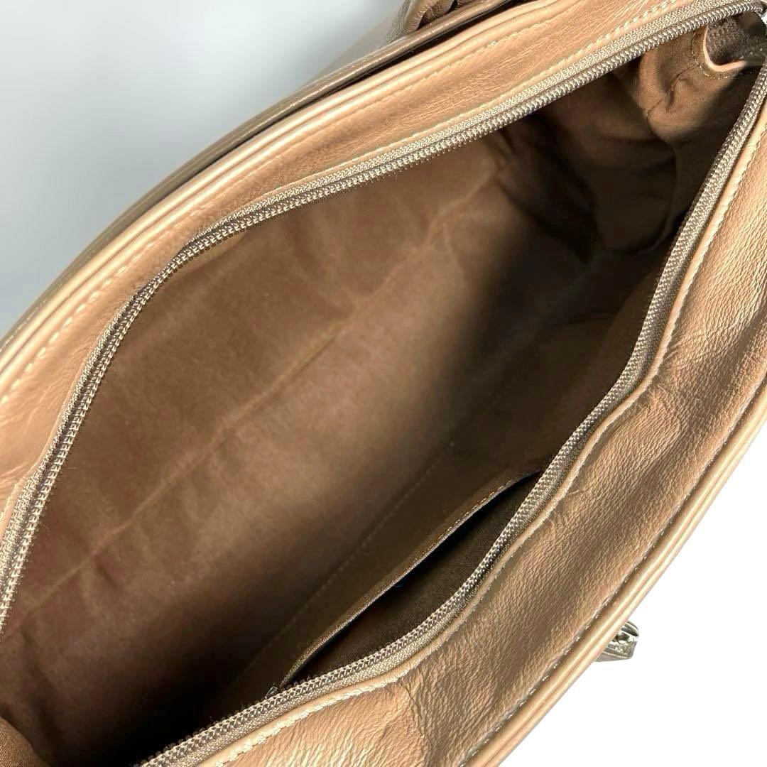 Hamano ミーティア　ハンドバッグ　レザー　肩掛け　肘掛け　未使用