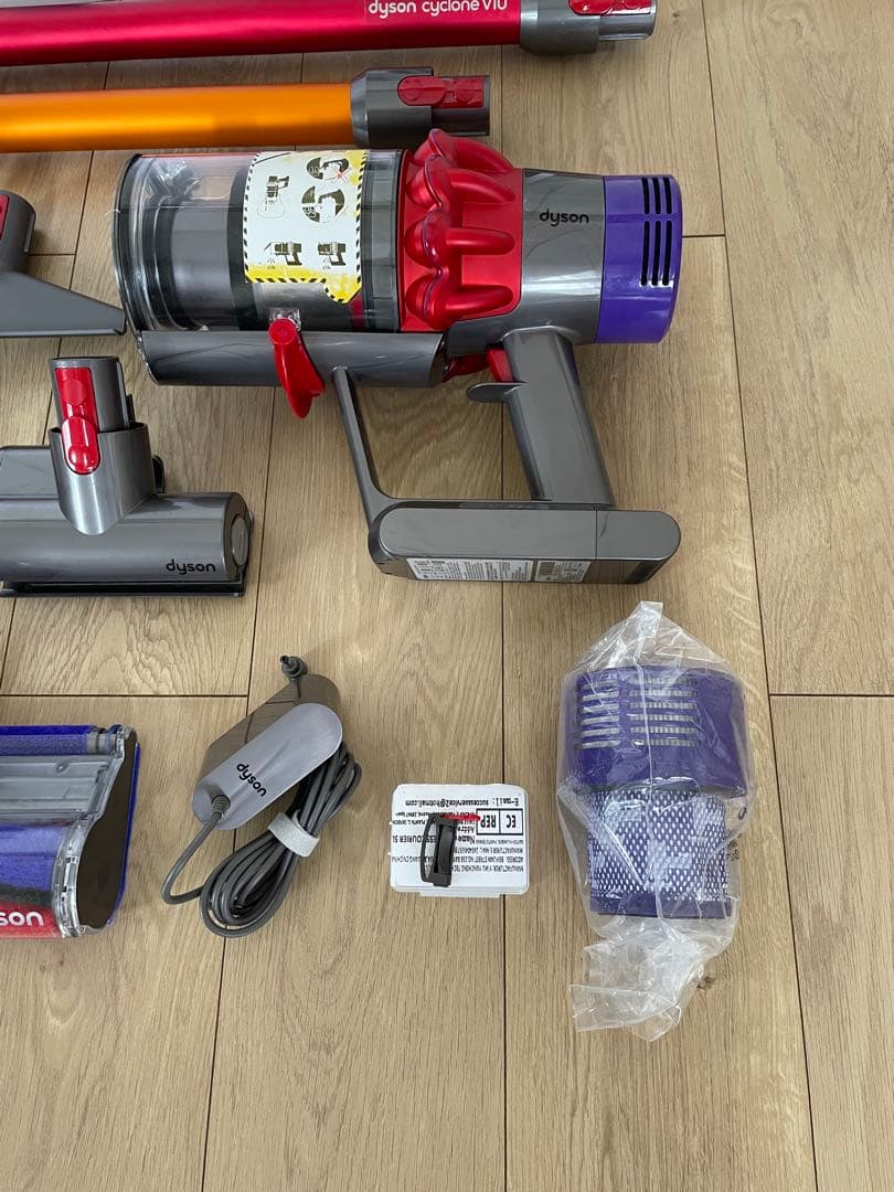 ダイソン ⑯ V10SV12 ２パイプ付 ２タイプヘッドから選択 パーツセット