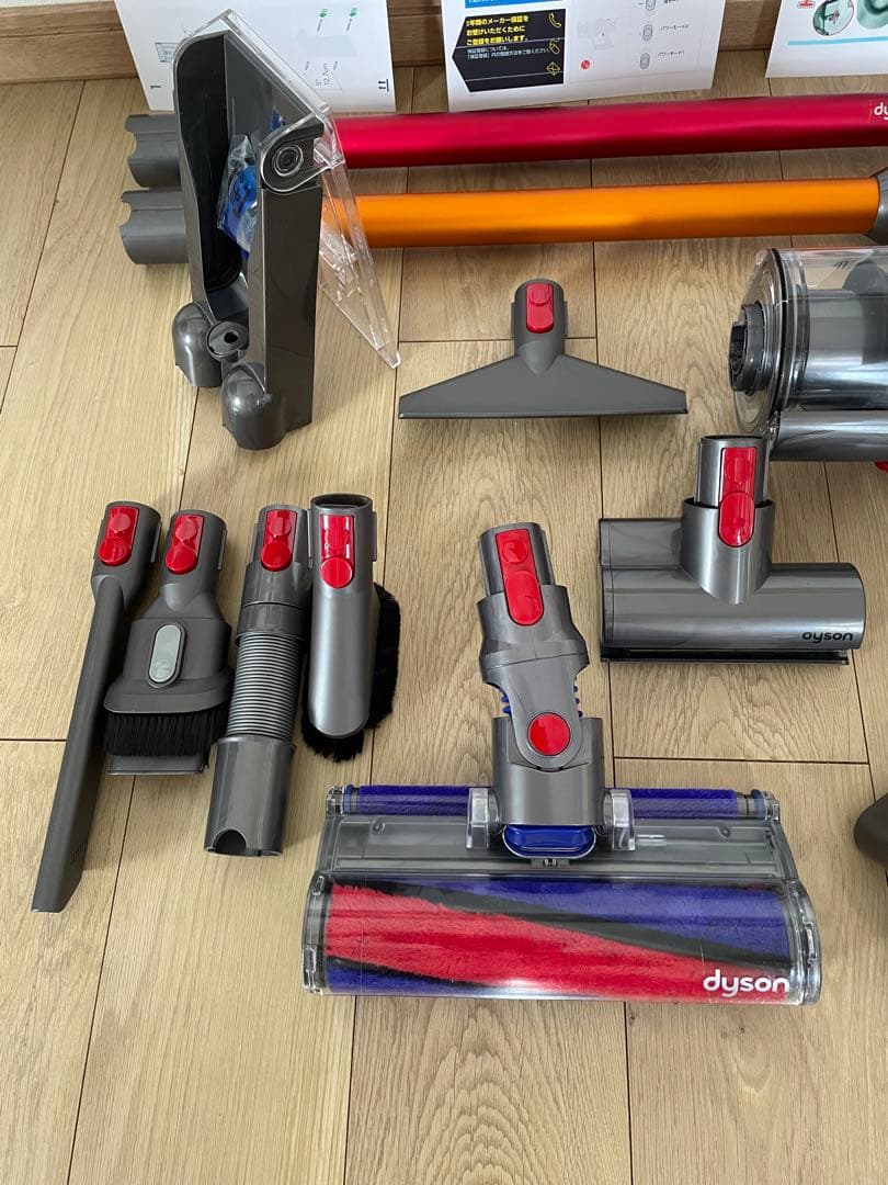 ダイソン ⑯ V10SV12 ２パイプ付 ２タイプヘッドから選択 パーツセット