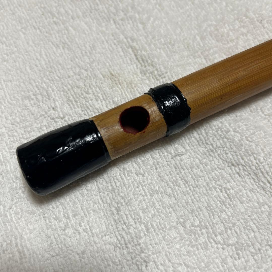 篠笛７穴四本調子古典調囃子用（篠竹35年乾燥させた物）