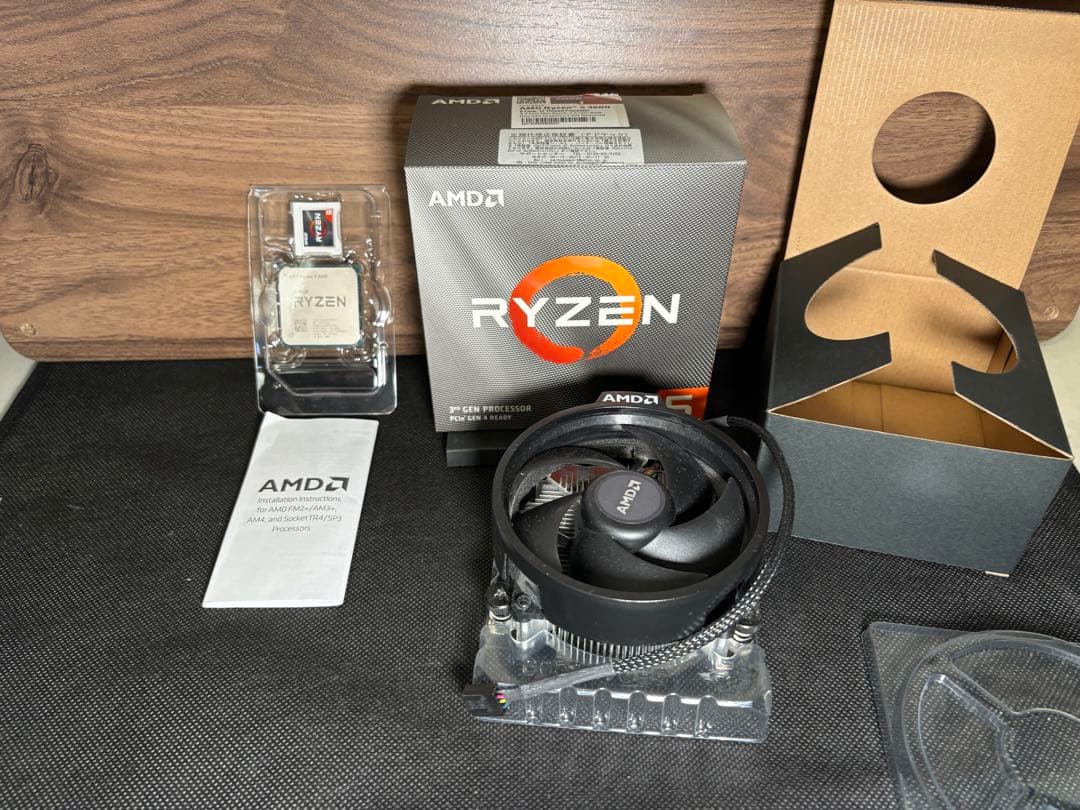 【動作確認済】AMD Ryzen 5 3600
