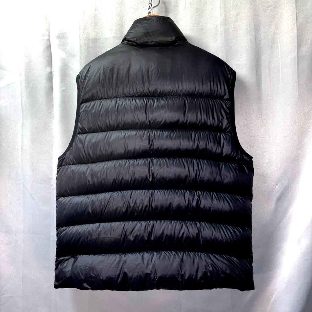エンポリオ アルマーニ EA7 ダウンベスト メンズ 黒白 Mサイズ