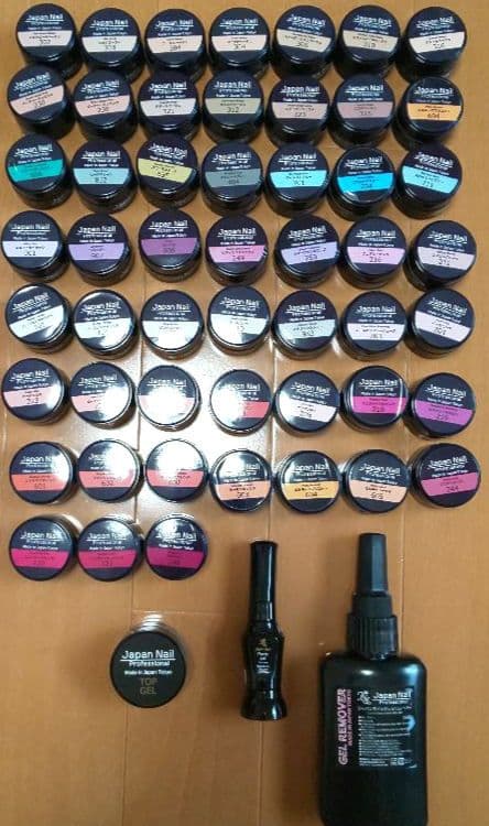 総額約58000円 Japan Nail ジェルネイル・ラメ・ツールセット
