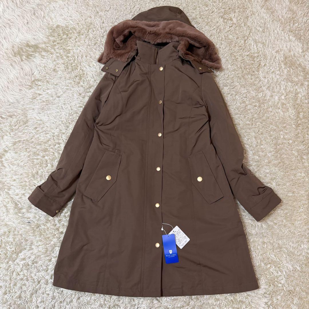 ☆新品未使用☆ブルーレーベルクレストブリッジ　モッズコート　フード　ライナー　L
