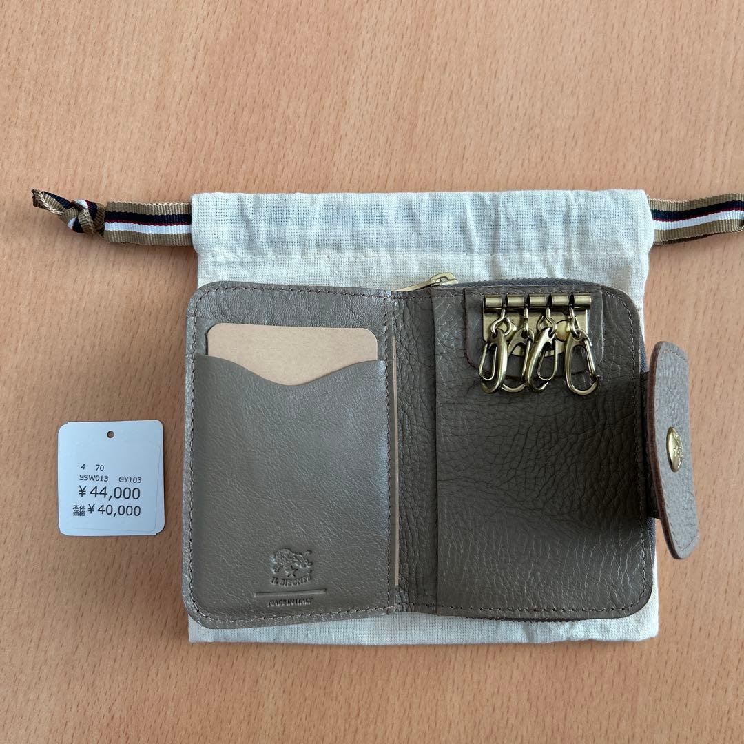【新品・未使用】IL BISONTE キーケース