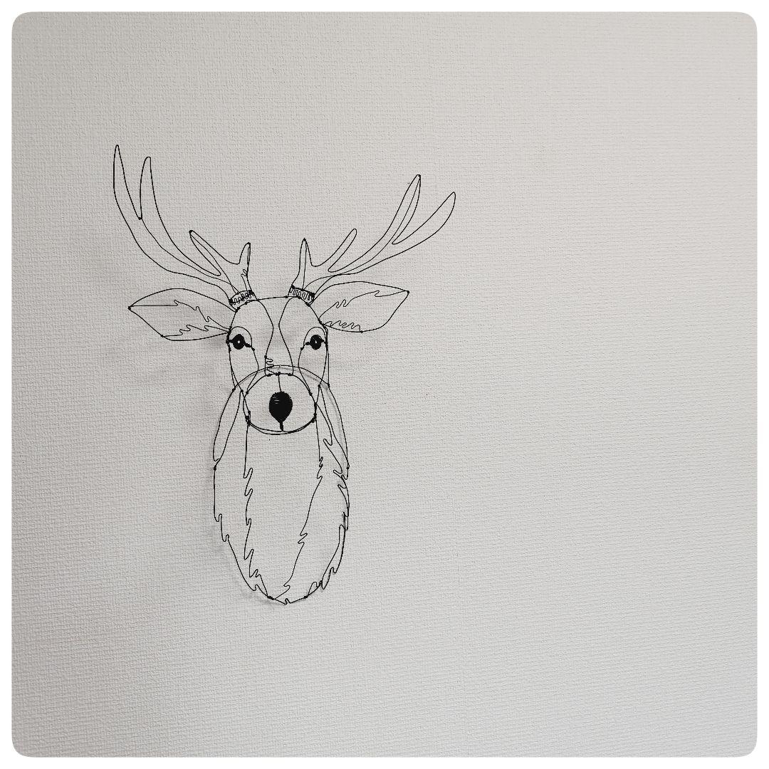 ワイヤーアート 鹿さん専用ページ②