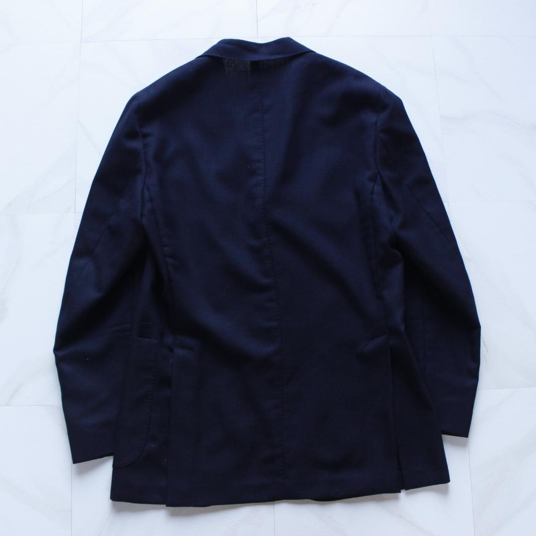 BOGLIOLI DOVER ジャケット シェルボタン ネイビー ホップサック