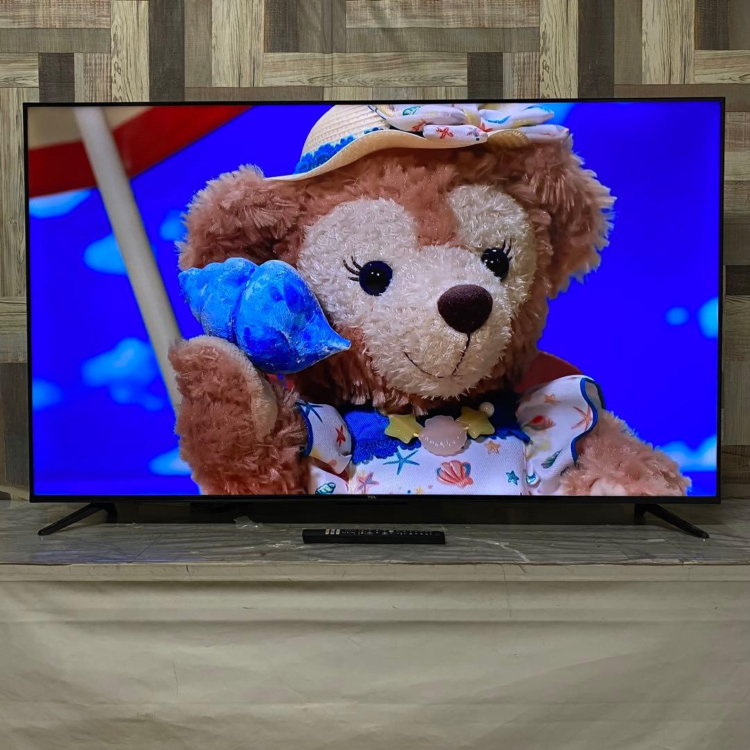 全国送料込❣️去年購入TCL 58P635 4K液晶スマートテレビ4Kチューナー