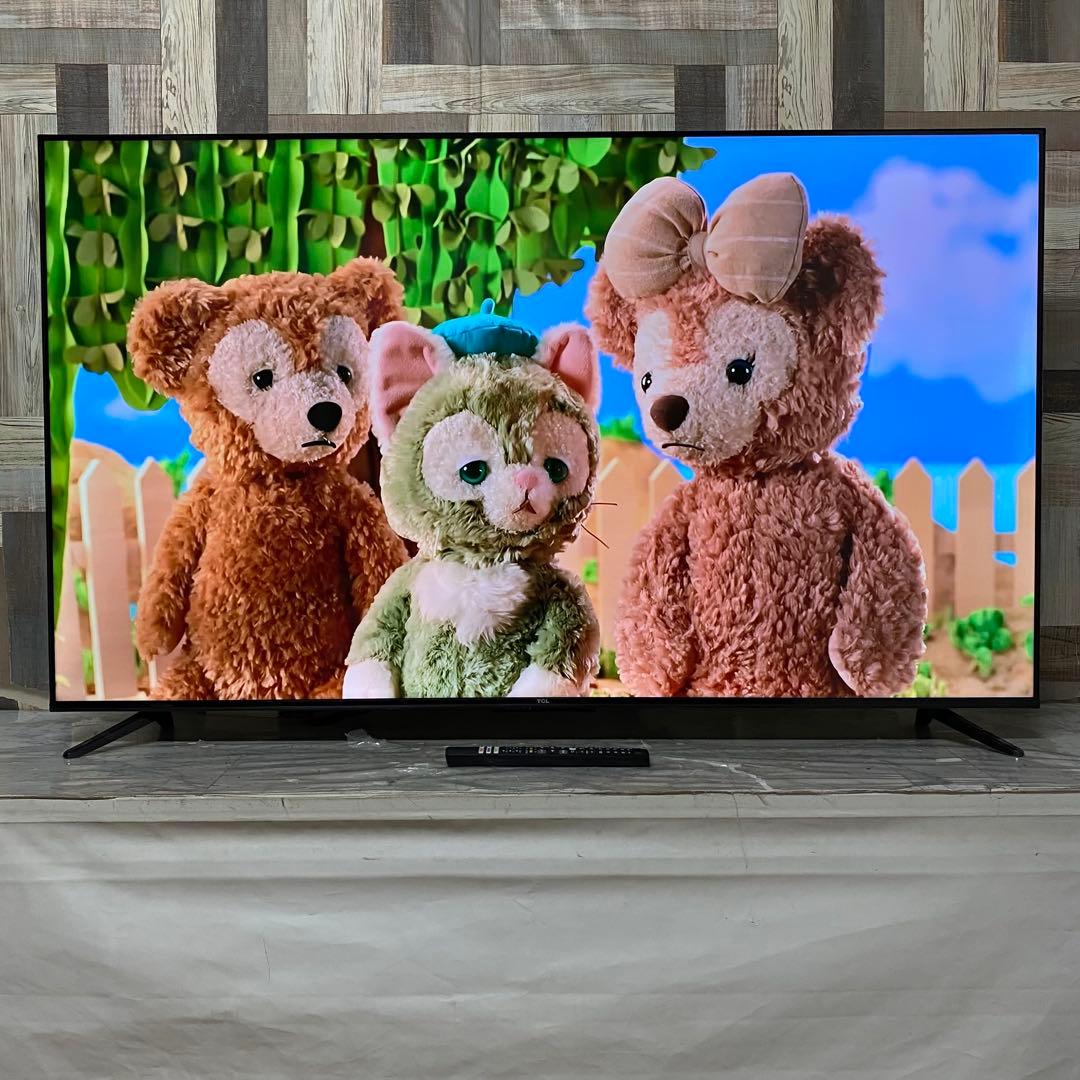 全国送料込❣️去年購入TCL 58P635 4K液晶スマートテレビ4Kチューナー
