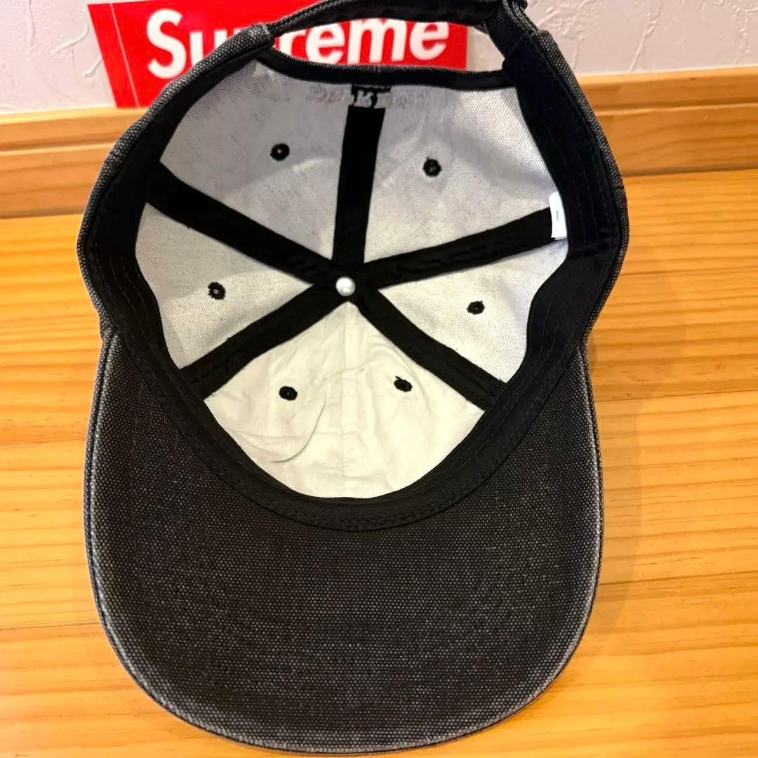 Supreme ブラック キャップ Sロゴ