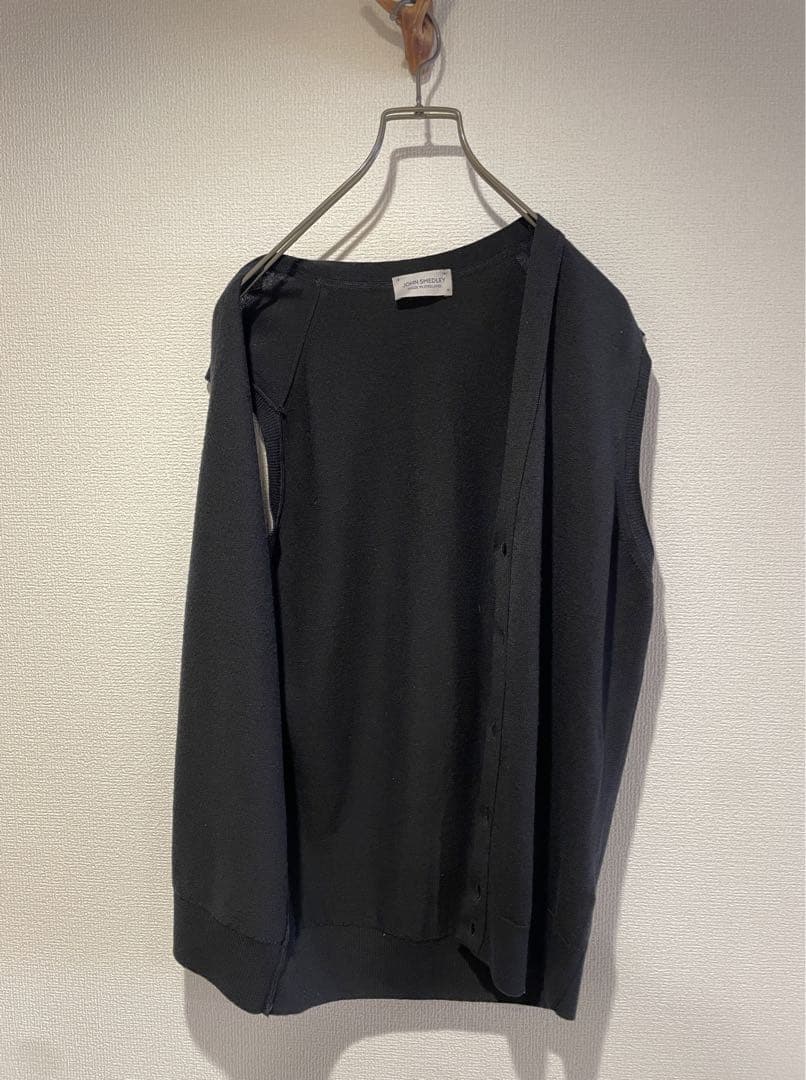 イングランド製 JOHN SMEDLEY ウール ニット ベスト