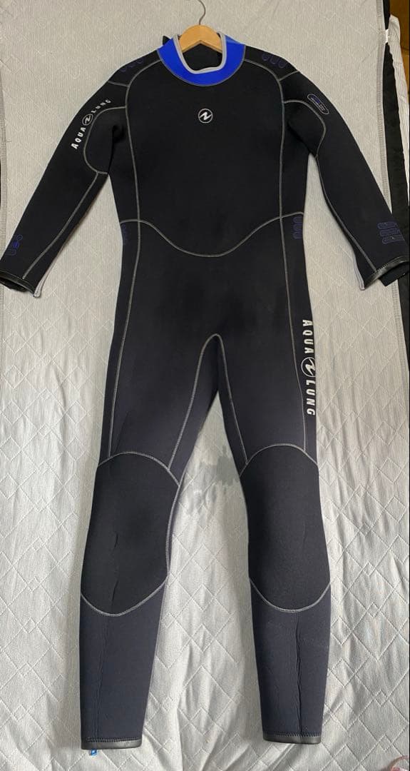 [美品] AQUA LUNG メンズ ウエットスーツ XL
