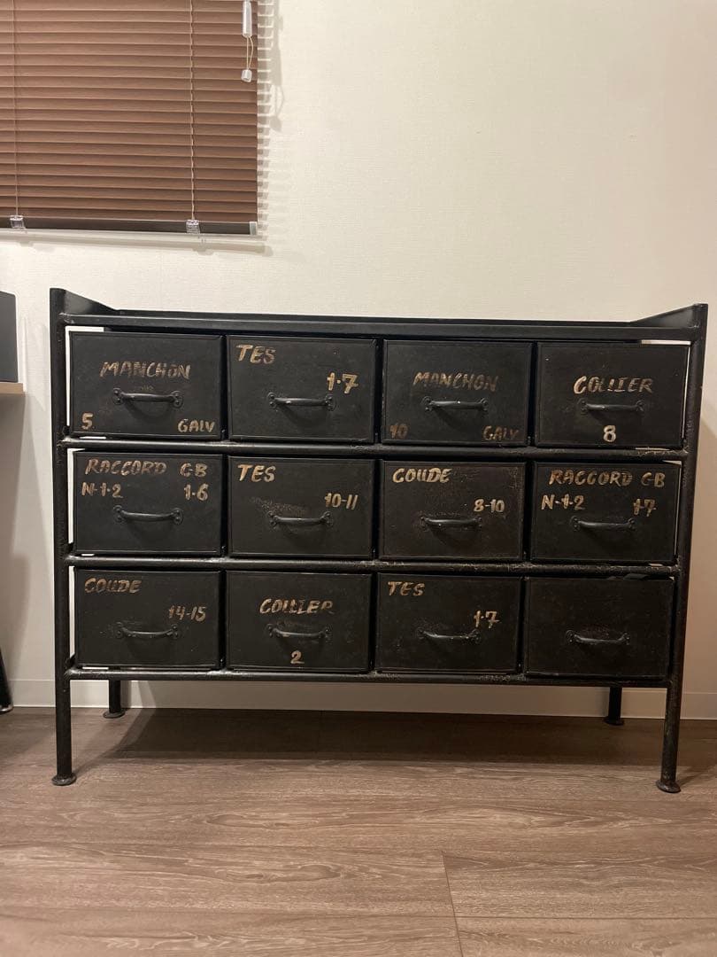 【貴重】ジャーナルスタンダード　ギデル 12ドロワー チェスト ワイド