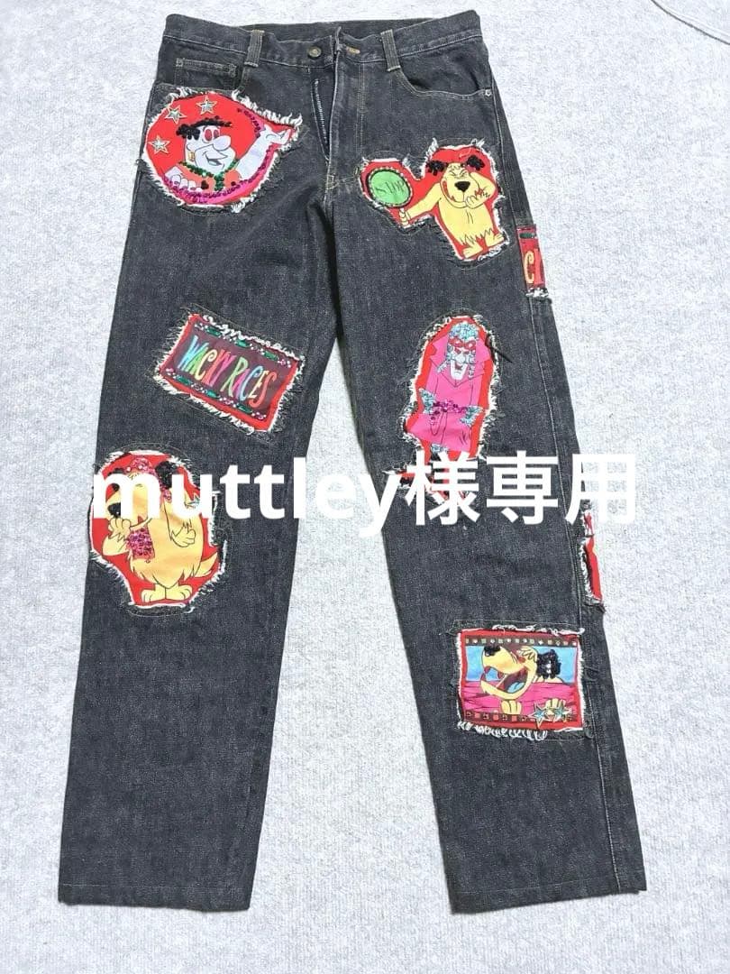 FICCE(フィッチェ) ヨシユキコニシ チキチキマシン ブラックデニム 美品