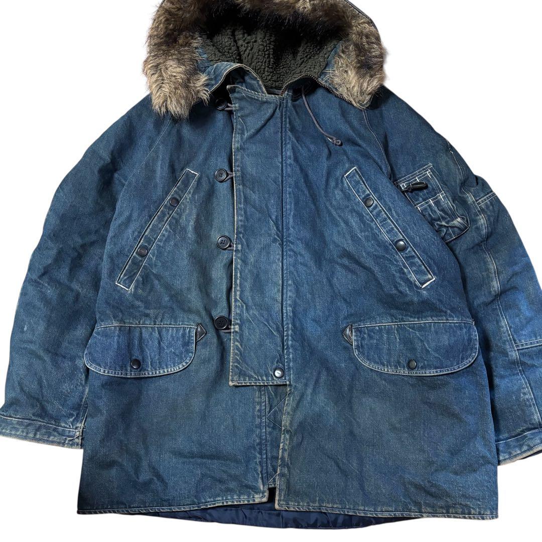 BEAMS BUZZ RICKSON'S N-3B デニム ミリタリージャケット