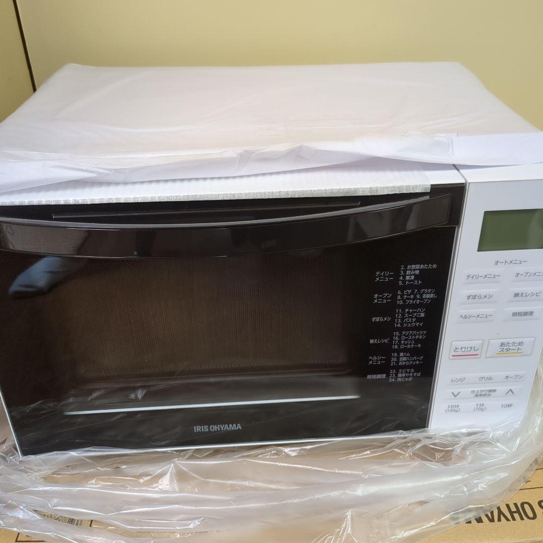 IRIS OHYAMA オーブンレンジ MO-F1810-W 18L