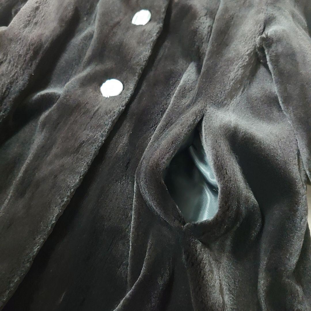 CRESCE MOONBAT リアルファーコート 毛皮コート ムーンバット