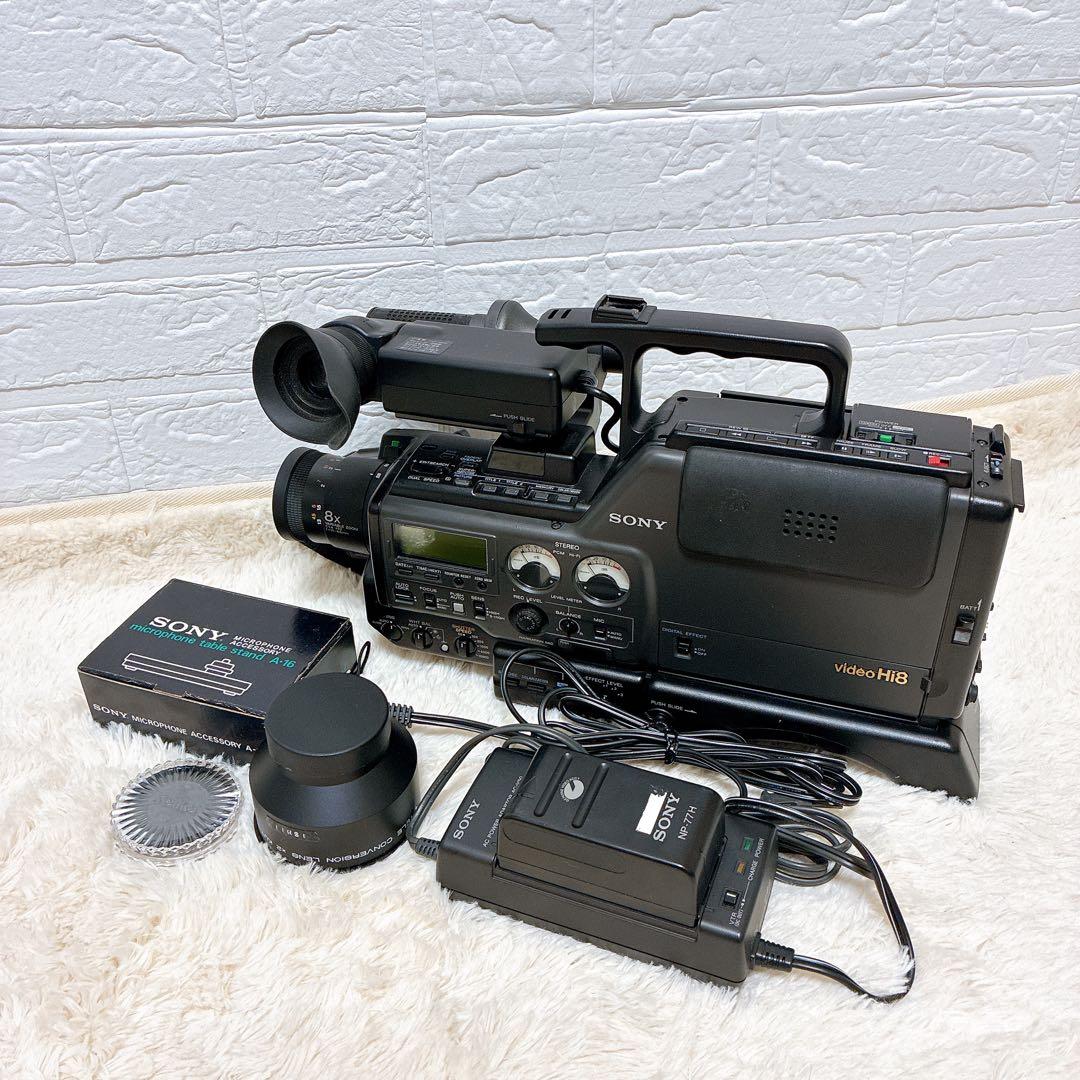 SONY ソニー 8ミリビデオカメラ CCD-V5000　ジャンク 付属品付き