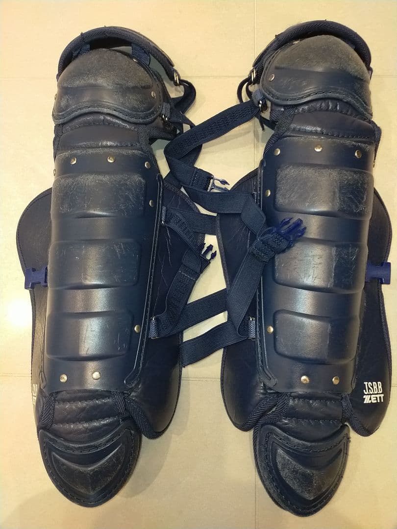 ZETT JSBB 少年軟式用キャッチャー防具セット ネイビー