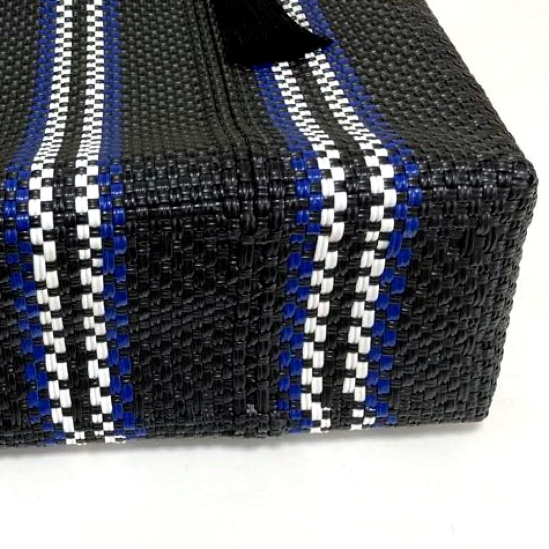 Sora★WOVEN ウーブン メキシコ製 かごバッグ タッセルチャーム付