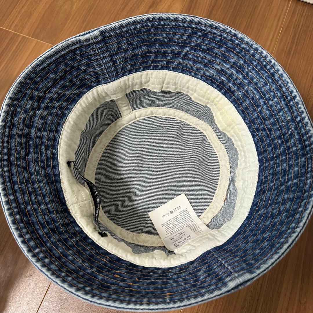 alexander wang デニム バケットハット　ワンサイズ　ユニセックス