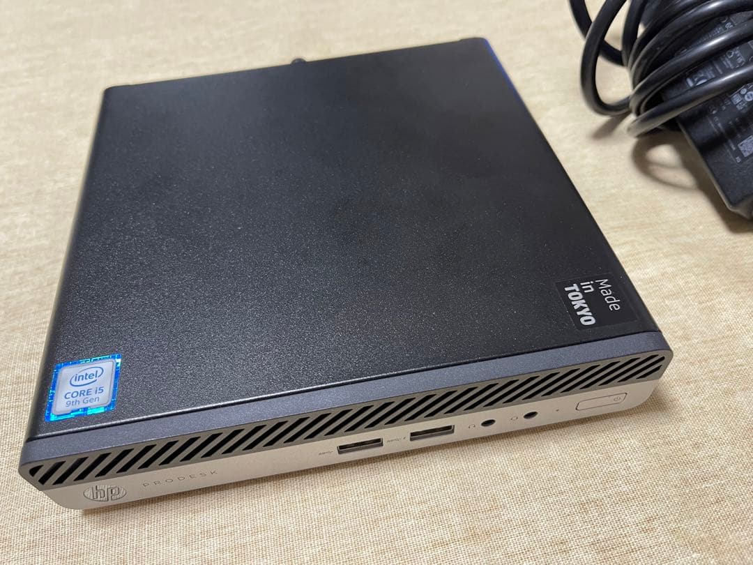 HP ProDesk 400 G5 DM 9世代 Intel Core i5