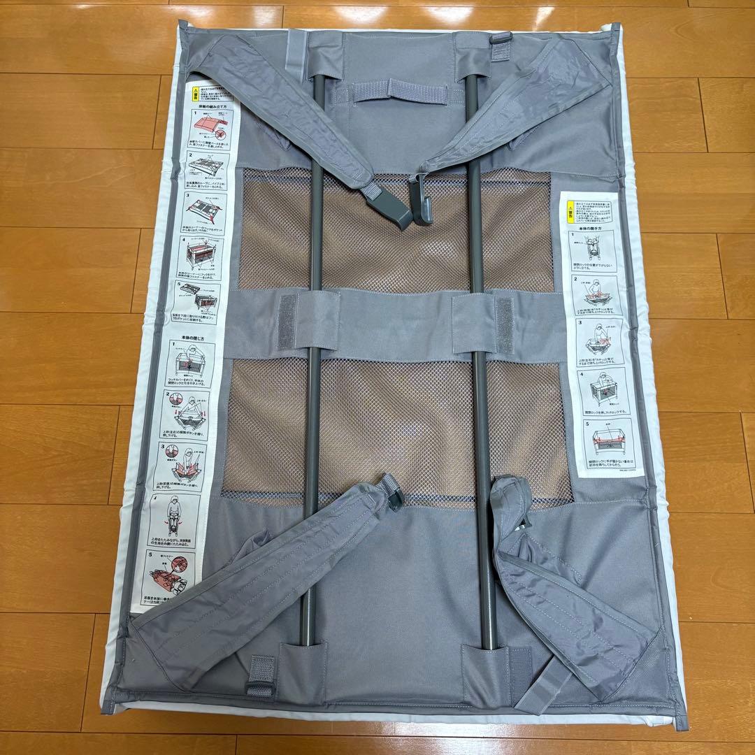 Aprica アップリカ ベビーベッド ココネルエアープラス AB グレー