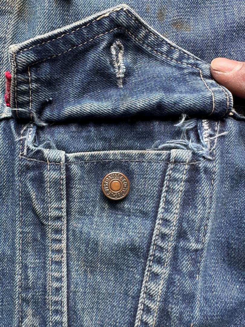 LEVI'S 70505 BIG E ボタン裏無印　40〜42相当　エイジング◎