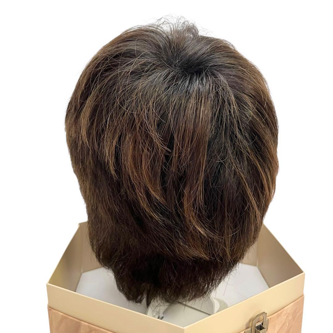 アデランス　フォンティーヌ　VALAN ウィッグ　ショート　人毛