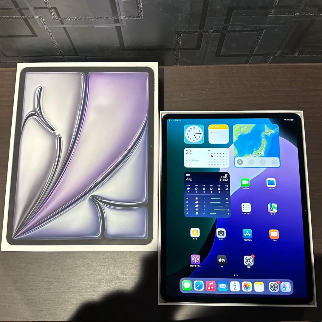 【美品】iPad Air 13インチ(M2)Wi-Fiモデル　128GB