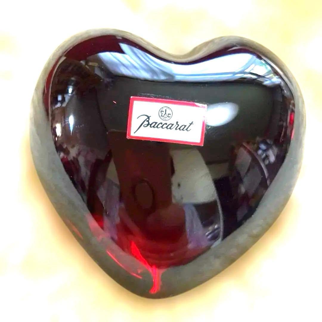 ＢＡＣCARAT 美しいレッドハ－トクリスタル　箱付き新品未使用品
