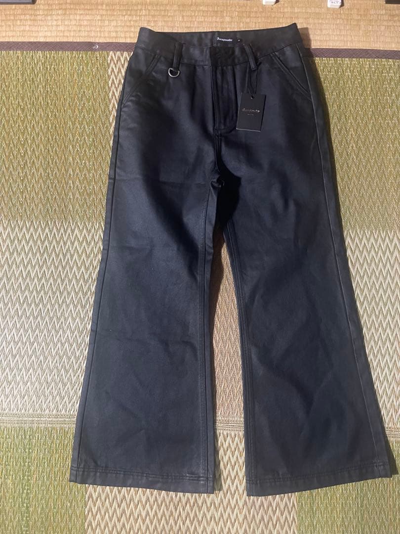 パンツ Asapmode Stacked Oil Coating Pants M