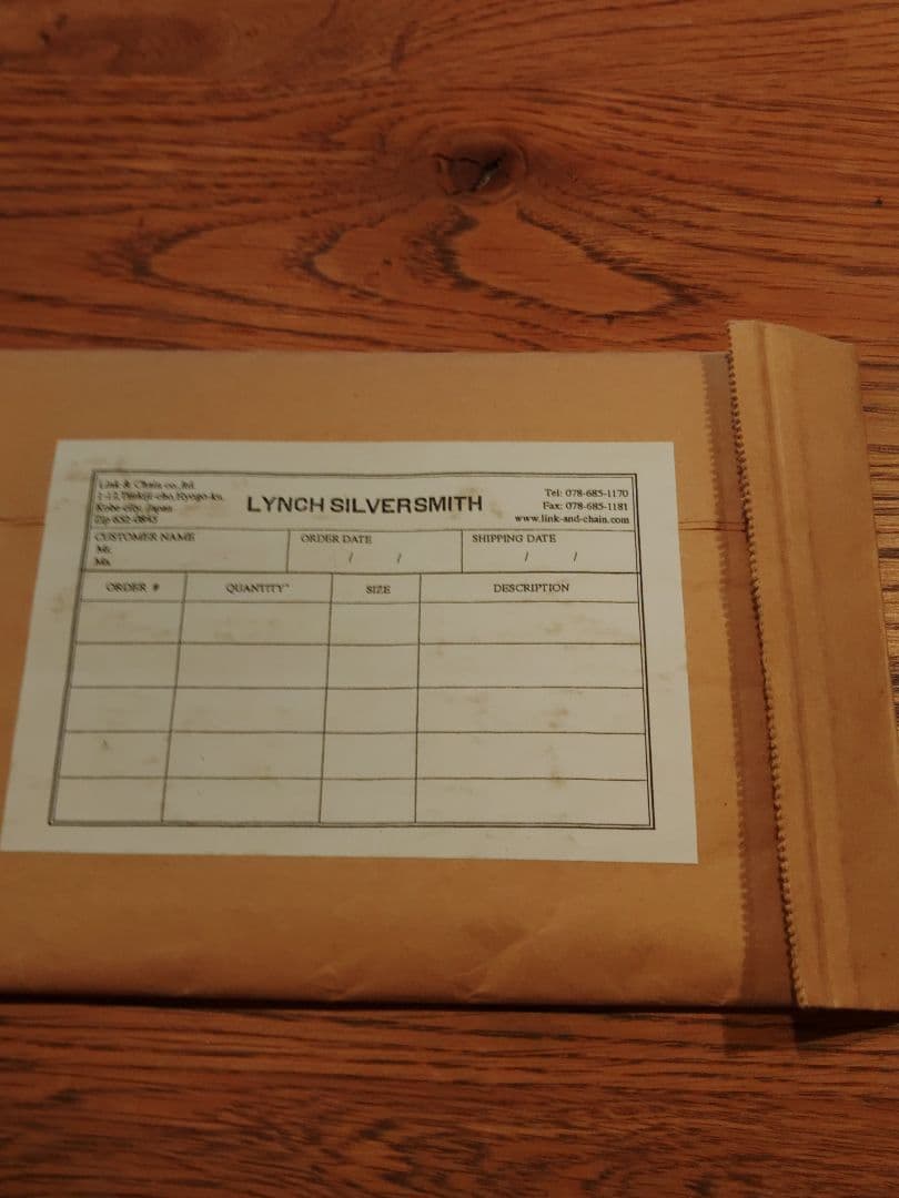 LYNCH SILVERSMITH リンチシルバース ミス ウォレットチェーン