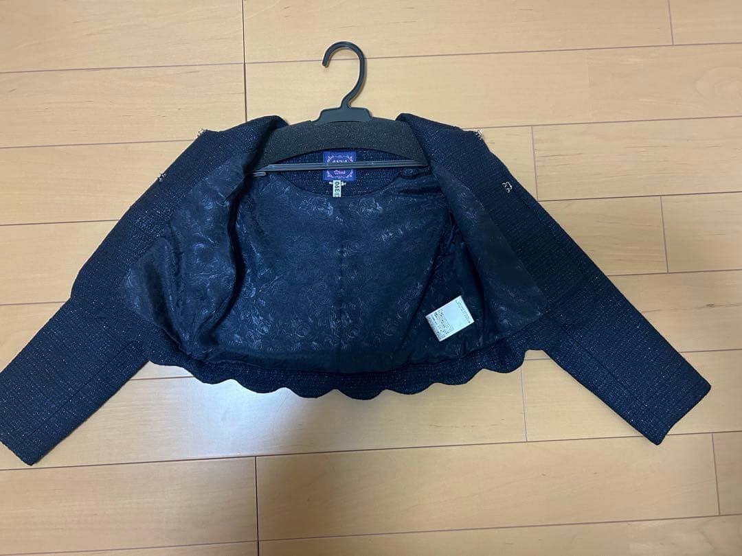 ANNA SUI mini　アナスイミニ セレモニーツイードスカラジャケット