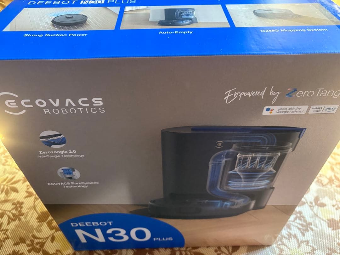ECOVACS DEEBOT N30 PLUS ロボット掃除機 エコバックス