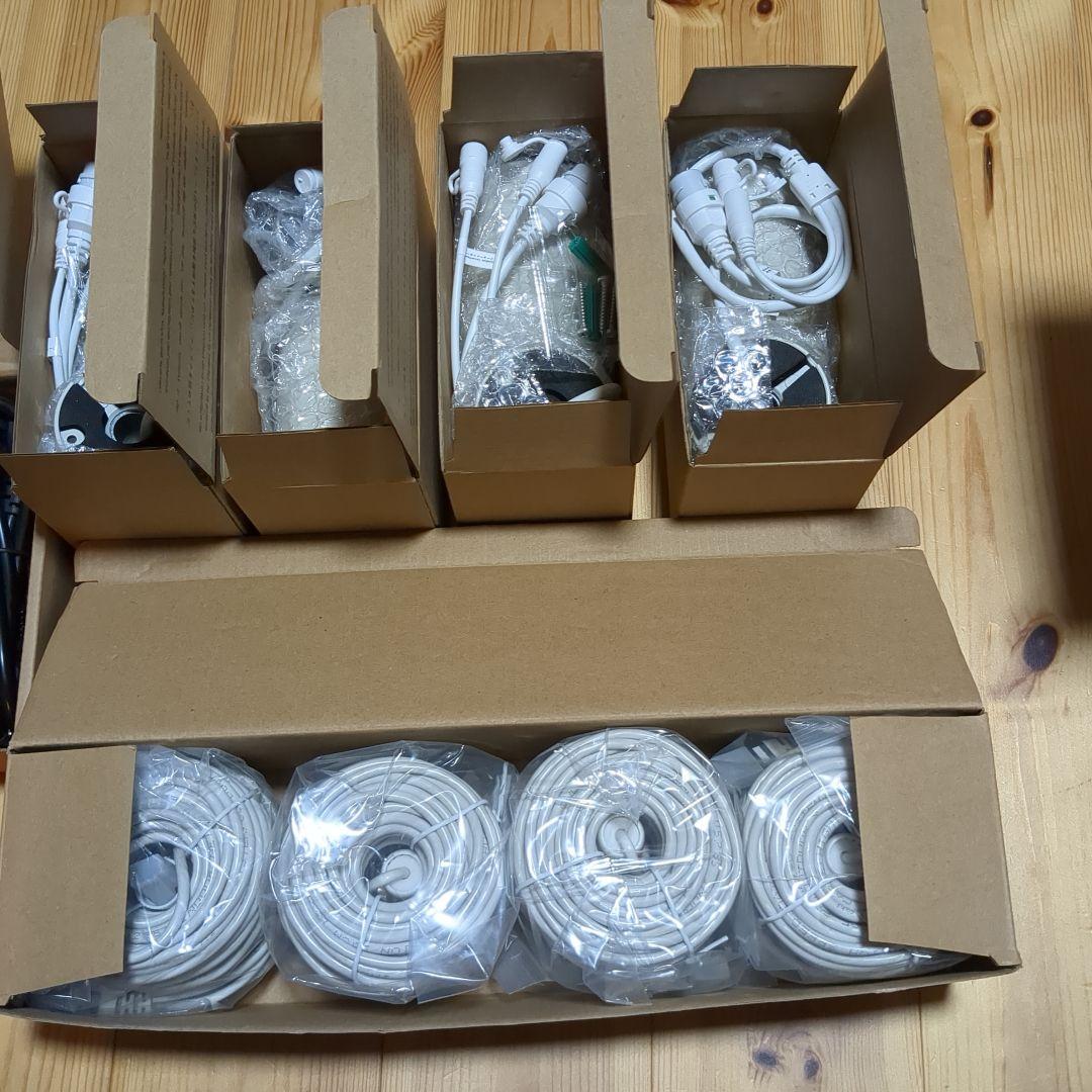 『新品・未使用品』oossxx マサミツ　防犯カメラ　4台　＋増設用カメラ１台