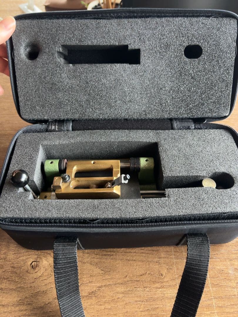 リーガー　リードメーキングマシン　替刃・各種スクレープ調整板付