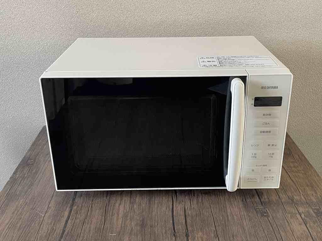 【美品】アイリスオーヤマ　電子レンジ　PMG-F188-W　2024年製