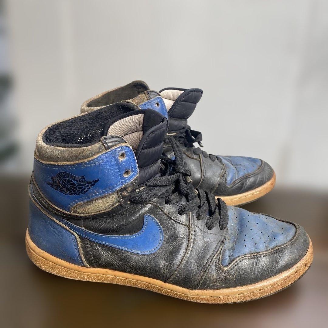 Nike Air Jordan オリジナル　ブラック/ブルー US10.5