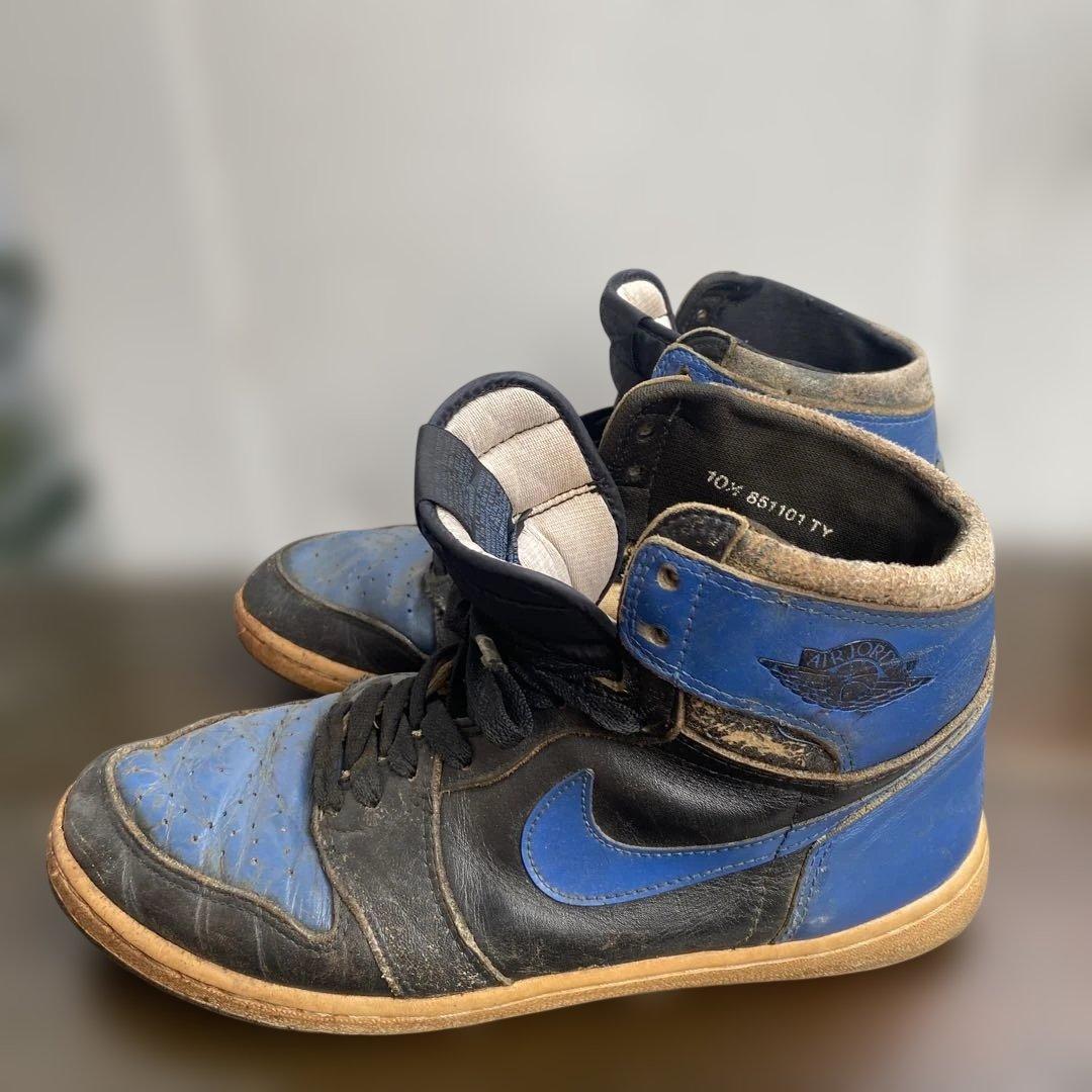 Nike Air Jordan オリジナル　ブラック/ブルー US10.5