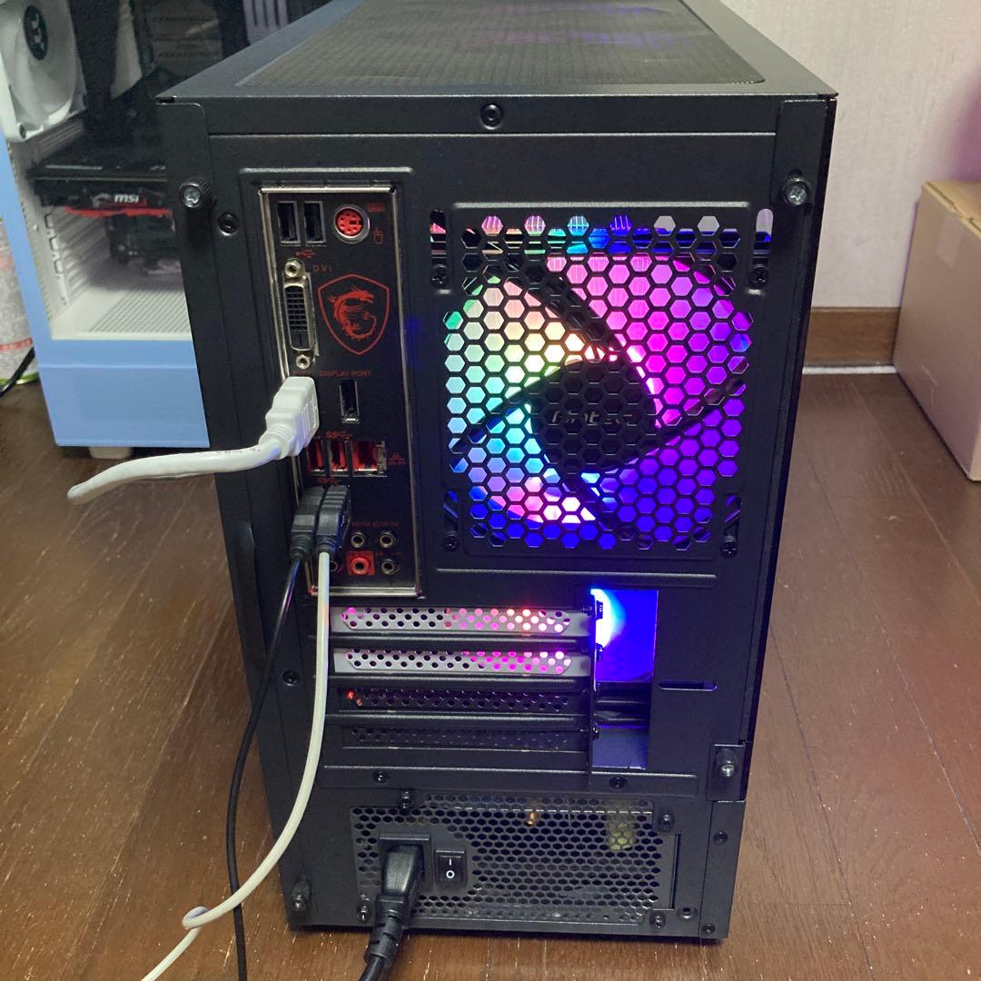 MSI MORTAR Z370M ANTEC CX200M デスクトップPC